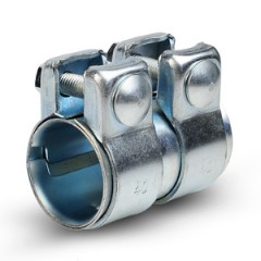 Хомуты для выхлопной трубы двойные (евро) Хомуты для выхлопной трубы двойные (евро)